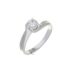 Δαχτυλίδι Μονόπετρο με Διαμάντι 0,65 Ct , F , VS1 N10-065CT